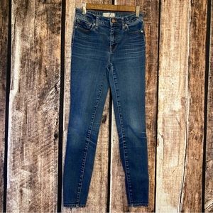 Madewell high rise skinny jeans
